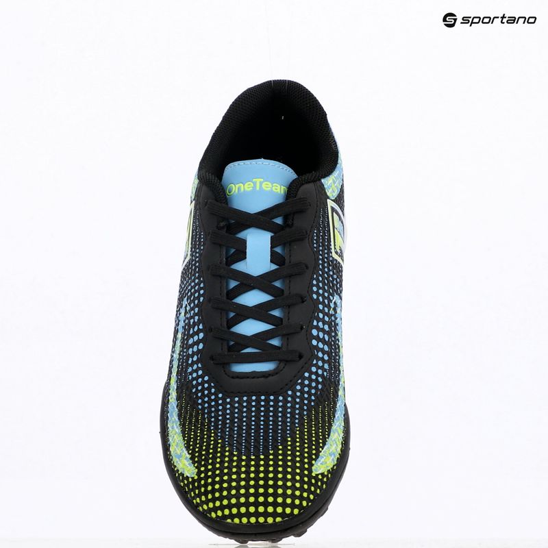 Children's football boots OneTeam Robero Teen TF black/blue 14
