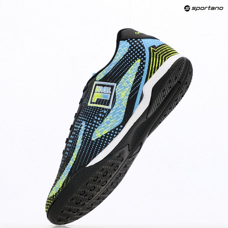 OneTeam Robero Teen IC children's football boots black/blue 14