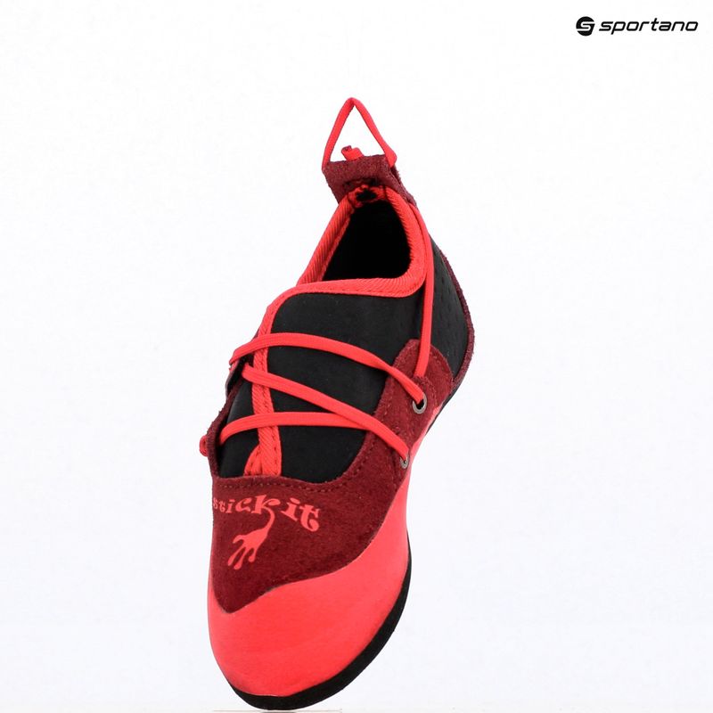 Children's climbing shoes La Sportiva Stickit chili/ poppy 16