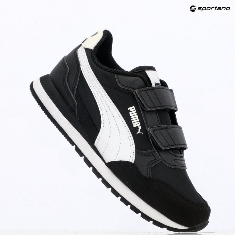 PUMA ST Runner v4 NL V PS junior shoes puma black/puma white 9