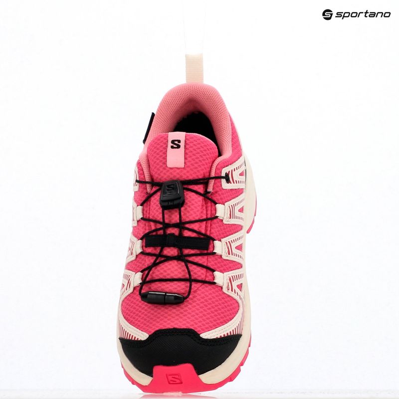 Children's hiking boots Salomon XA PRO V8 WP rouger/vanila/flamino pink 16