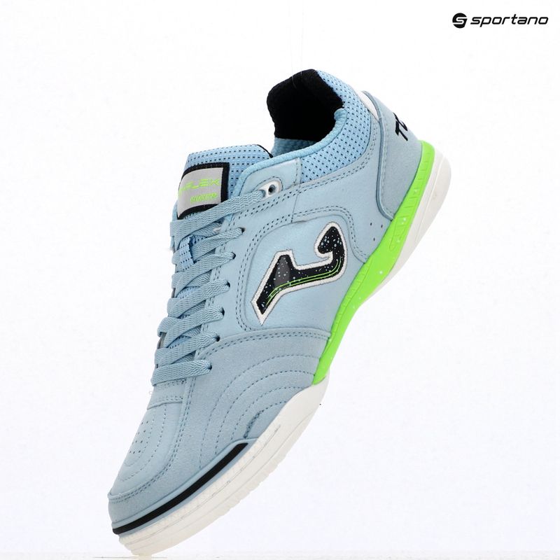 Men's football boots Joma Top Flex IN sky blue 14