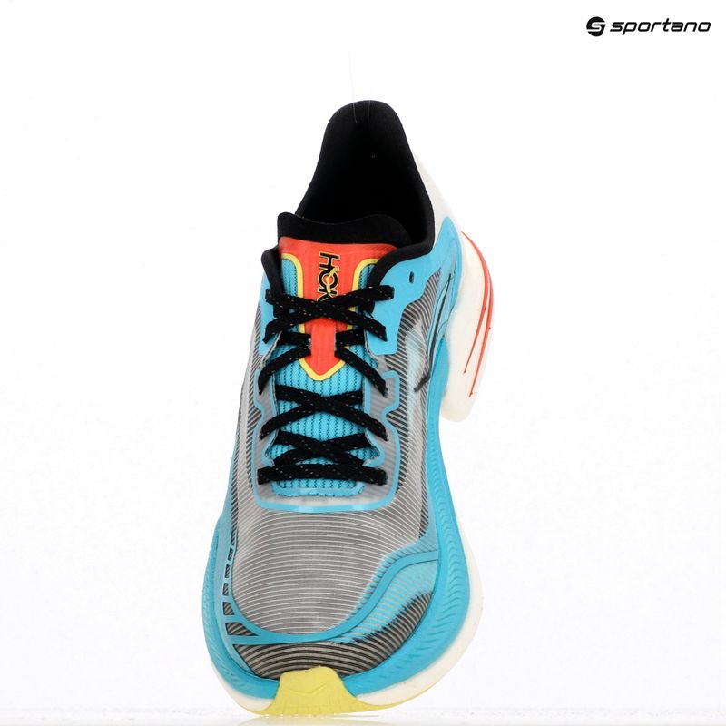 HOKA Cielo X1 2.0 frost/black running shoes 17