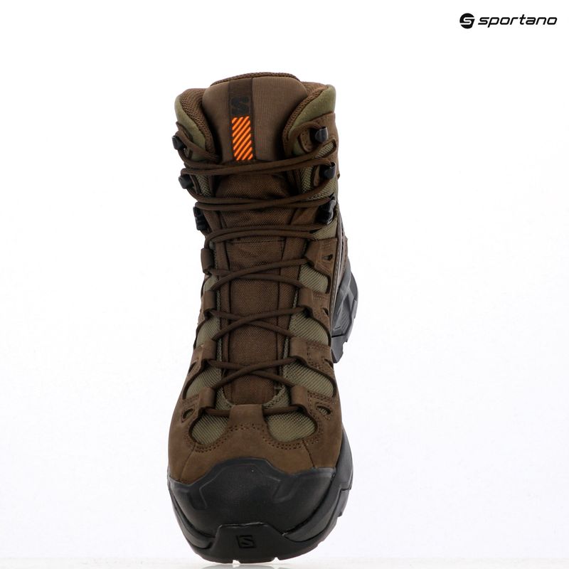Hiking boots Salomon Quest Tracker GTX earth brown/green/black 18