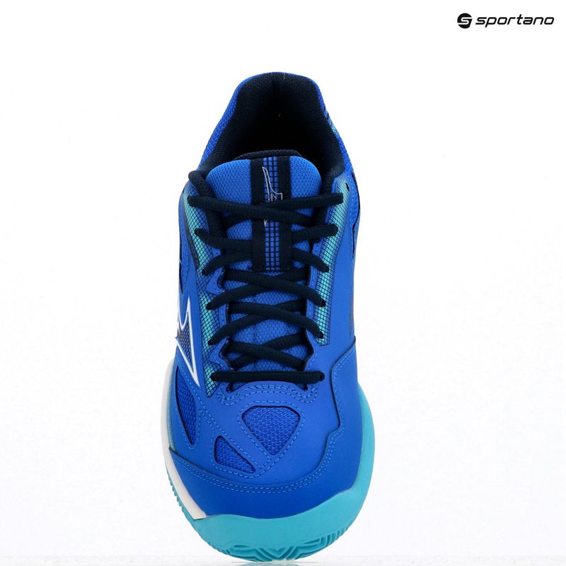 Mizuno Break Shot 4 CC tennis shoes mugen blue/ white/ river blue 10