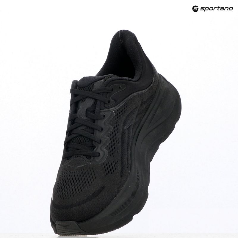 Men's running shoes HOKA Bondi 9 Wide black/black 5
