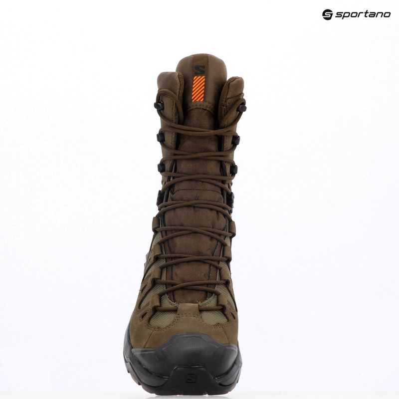 Hiking boots Salomon Quest Tracker High GTX earth brown/green 16