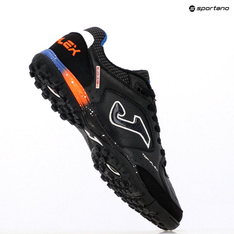 Men's football boots Joma Top Flex TF black/royal 11