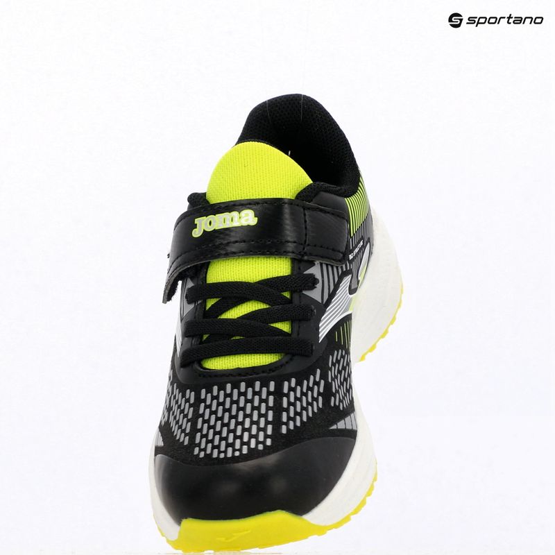 Joma 30 black/lemon fluor children's running shoes 18