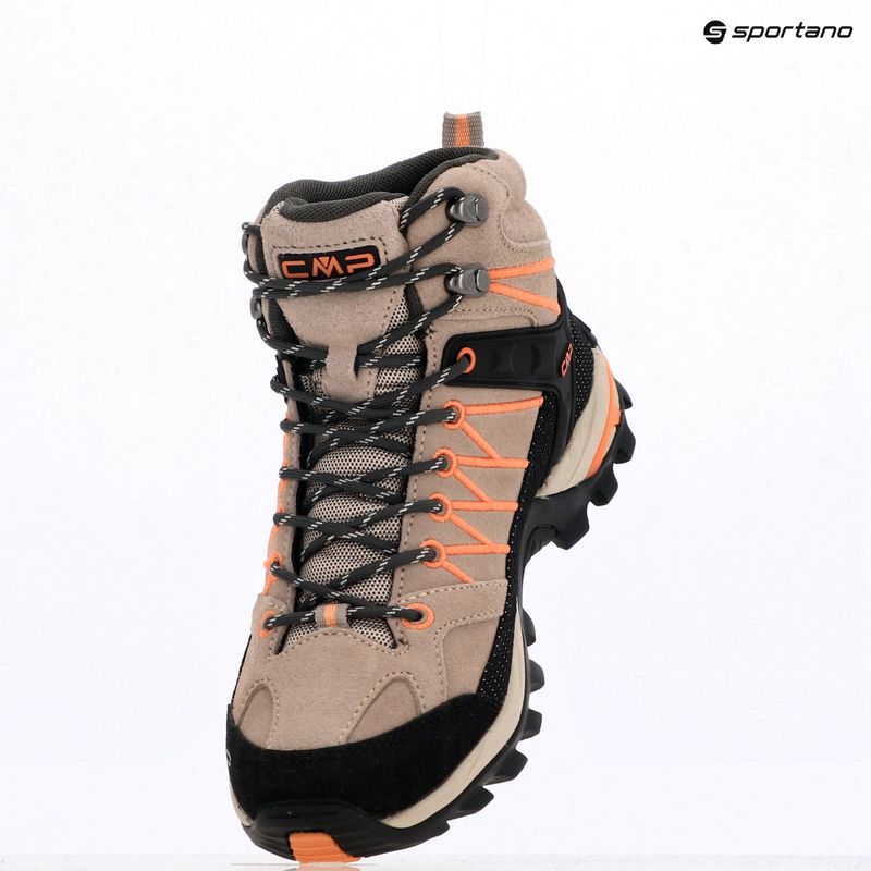 CMP women's trekking boots Rigel Mid Wp sabbia/salmone 9