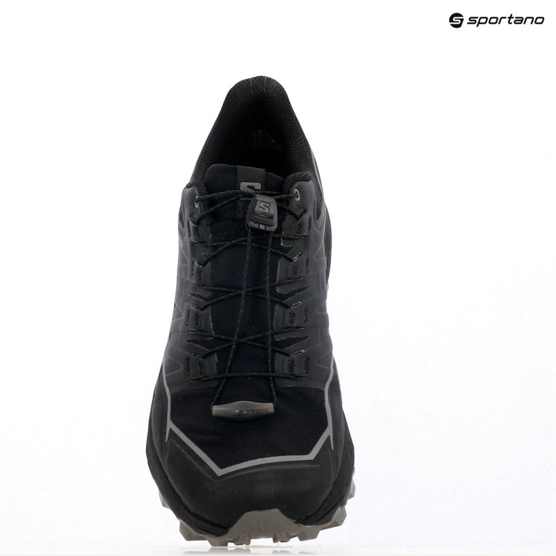 Men's running shoes Salomon Thundercross GTX black/pewter 11