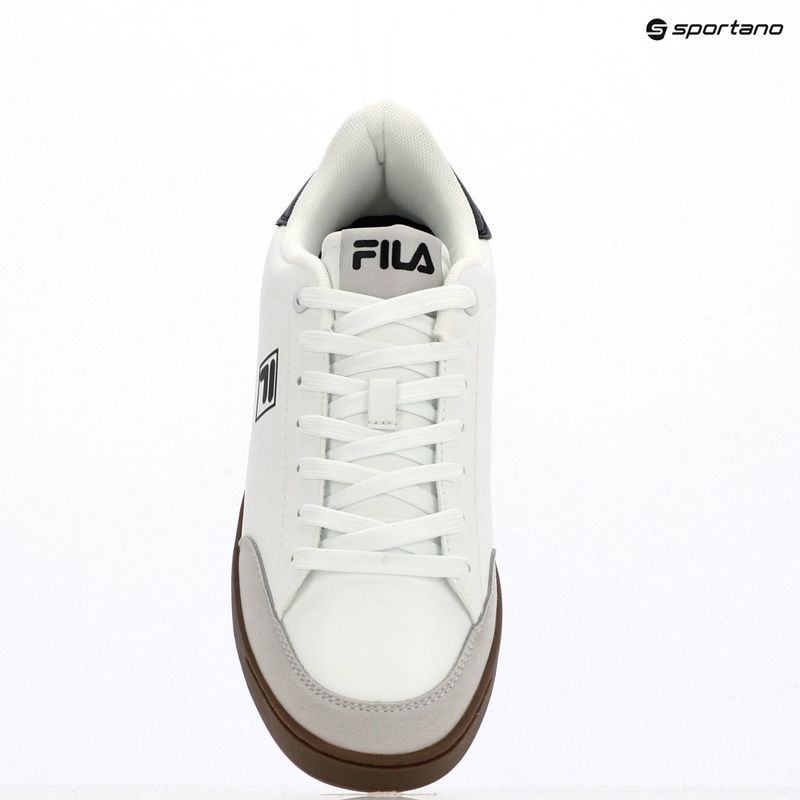 FILACourtbay men's shoes white/black 8