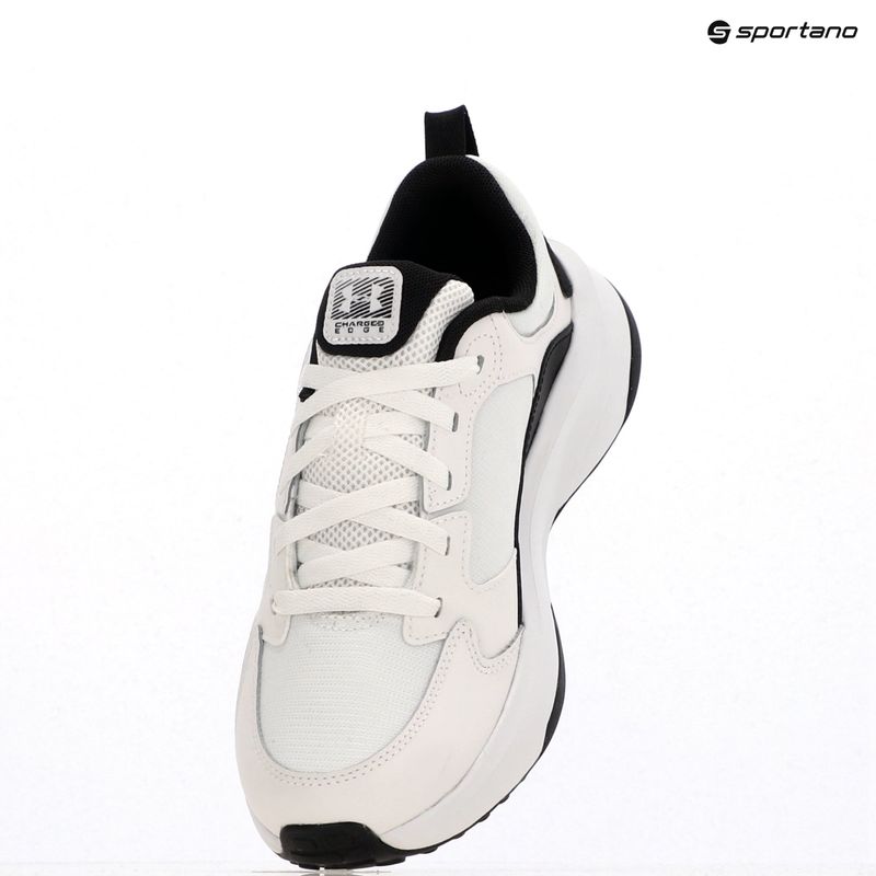 Men's training shoes Under Armour Charged Edge white/white/black 9