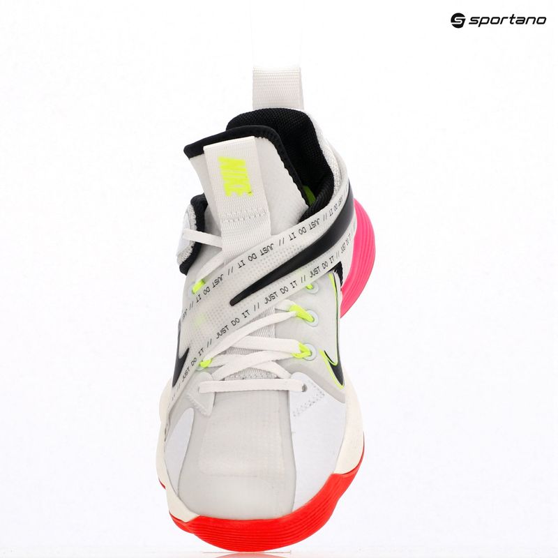 Nike React Hyperset SE white/pink shoes 9
