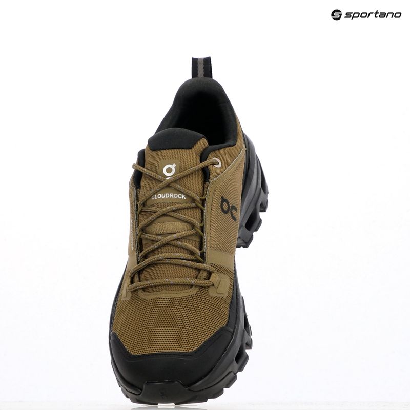 Men's shoes On Running Cloudrock Low Waterproof hunter/black 9