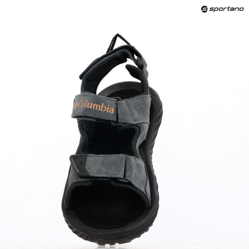 Men's sandals Columbia Konos Hiker 3-Strap graphite/black 10
