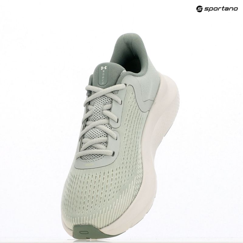 Women's running shoes Under Armour Charged Rogue 5 hydro green/hydro green/silica green 11