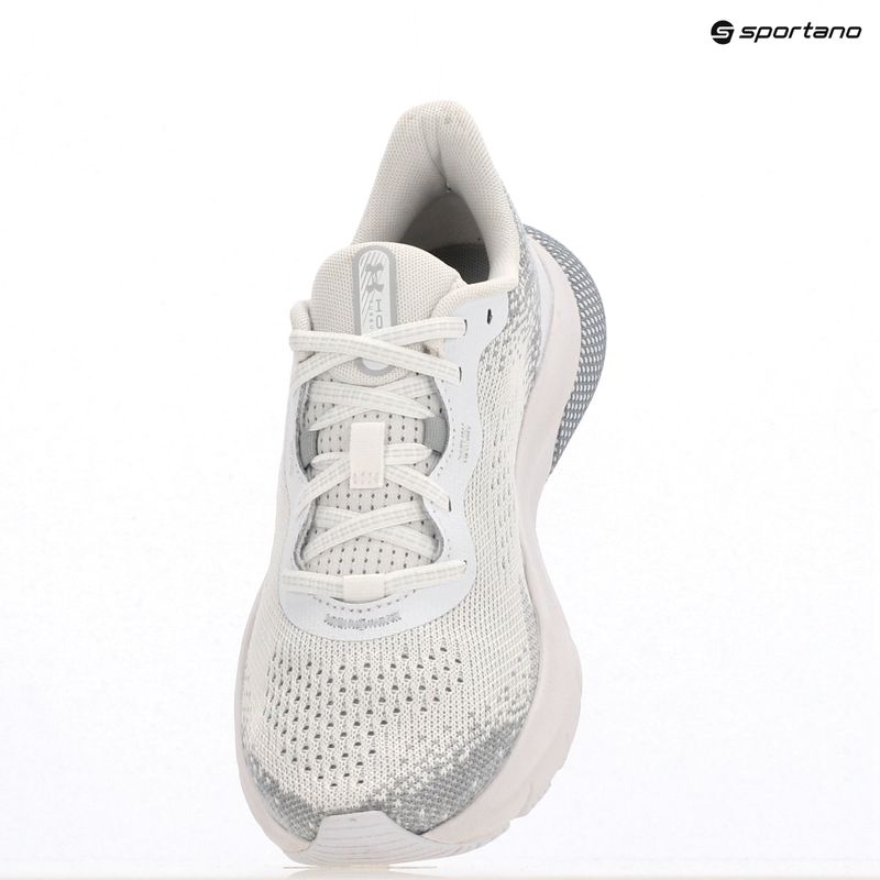 Women's running shoes Under Armour Hovr Turbulence 2 white/white/metallic silver 15