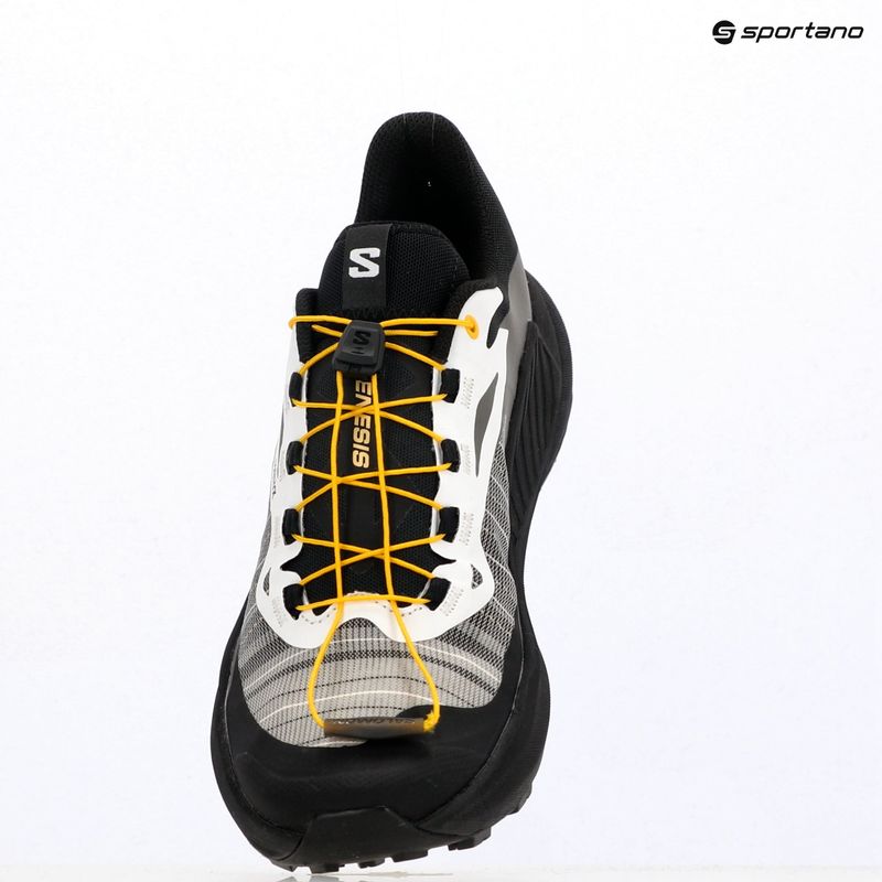 Men's running shoes Salomon Genesis black/white/lemon 13