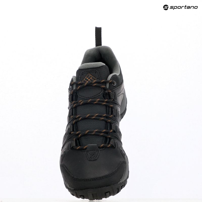 Men's hiking boots Columbia Woodburn II Waterproof black/caramel 18