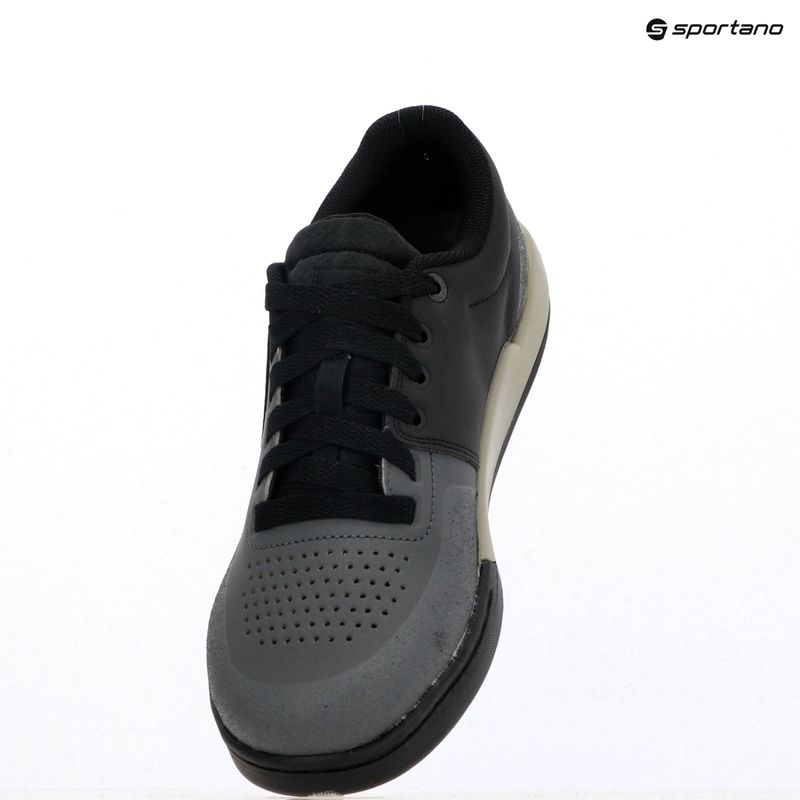 Men's platform cycling shoes adidas FIVE TEN Freerider Pro grey six/silver pebble/core black 9