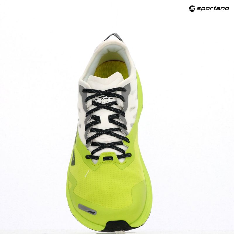 Men's running shoes Altra Mont Blanc Carbon white/lime 9