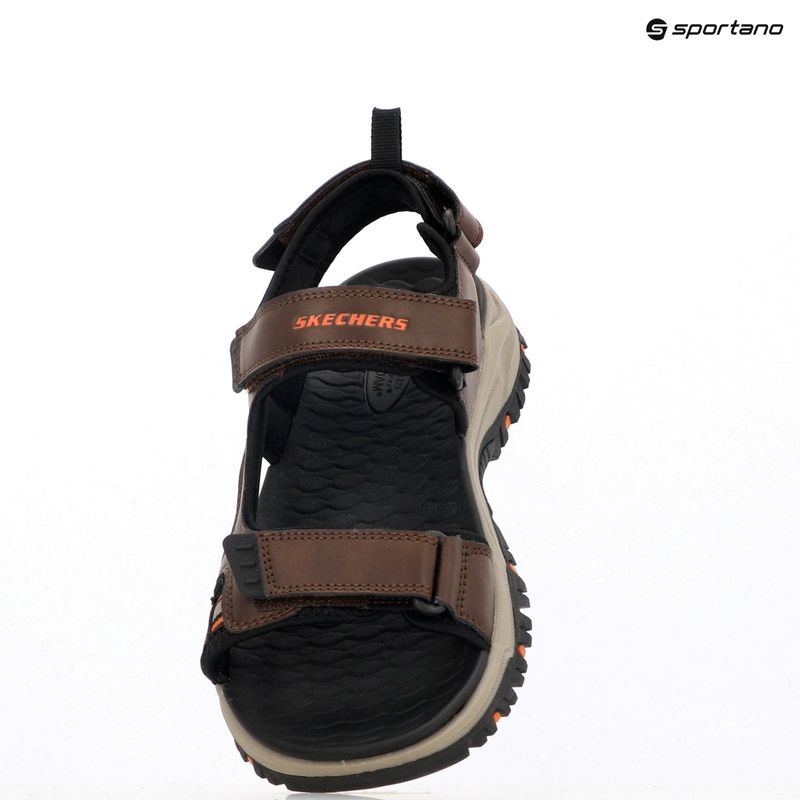 SKECHERS men's sandals Prewitt Rigdon brown 9