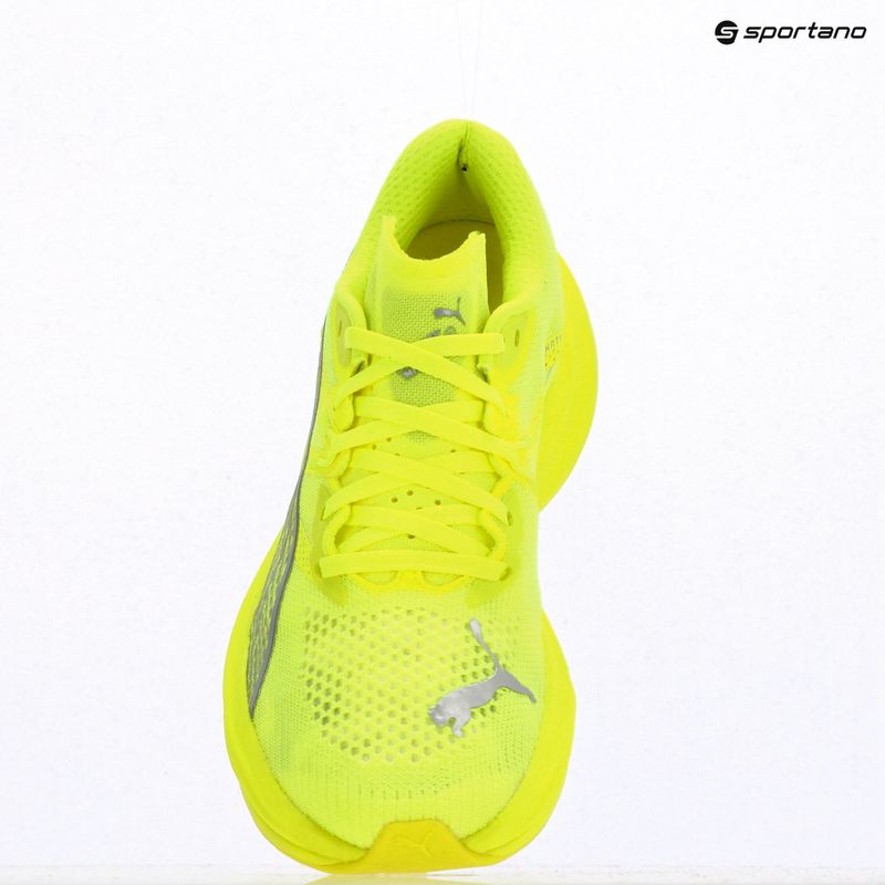 Women's running shoes PUMA Deviate Nitro 3 yellow alert/puma silver 5