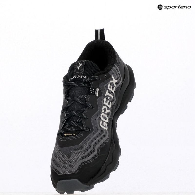 Women's running shoes Mizuno Wave Daichi 9 GTX ebony/harbor mist/black 11