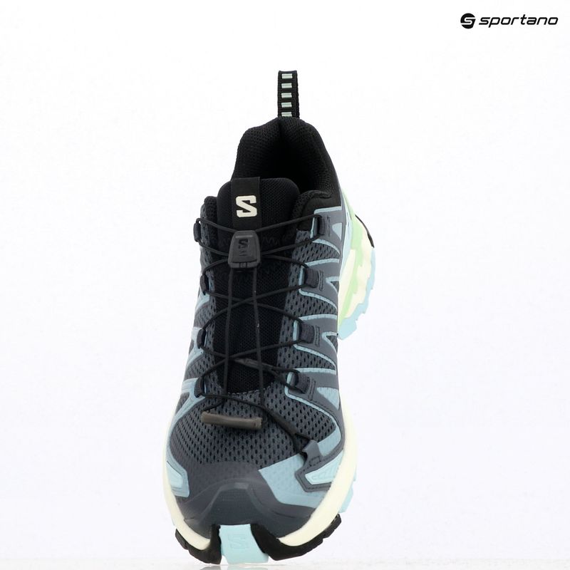 Women's running shoes Salomon XA Pro 3D V9 turbulence/iced aqua/patina green 9