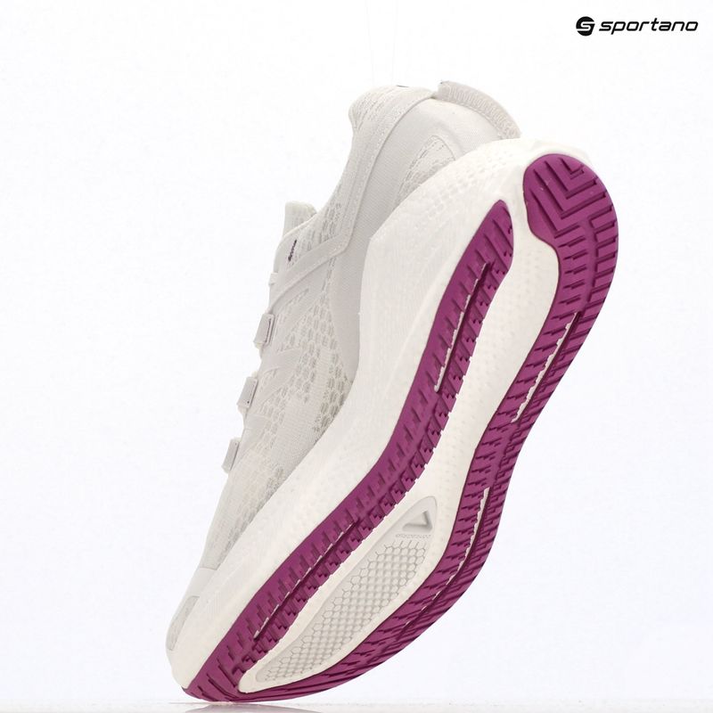 Men's running shoes Salomon Aero Glide 3 white/white/willowherb 14