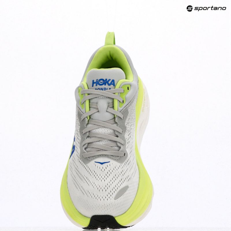 Men's running shoes HOKA Bondi 8 stardust/lettuce 9