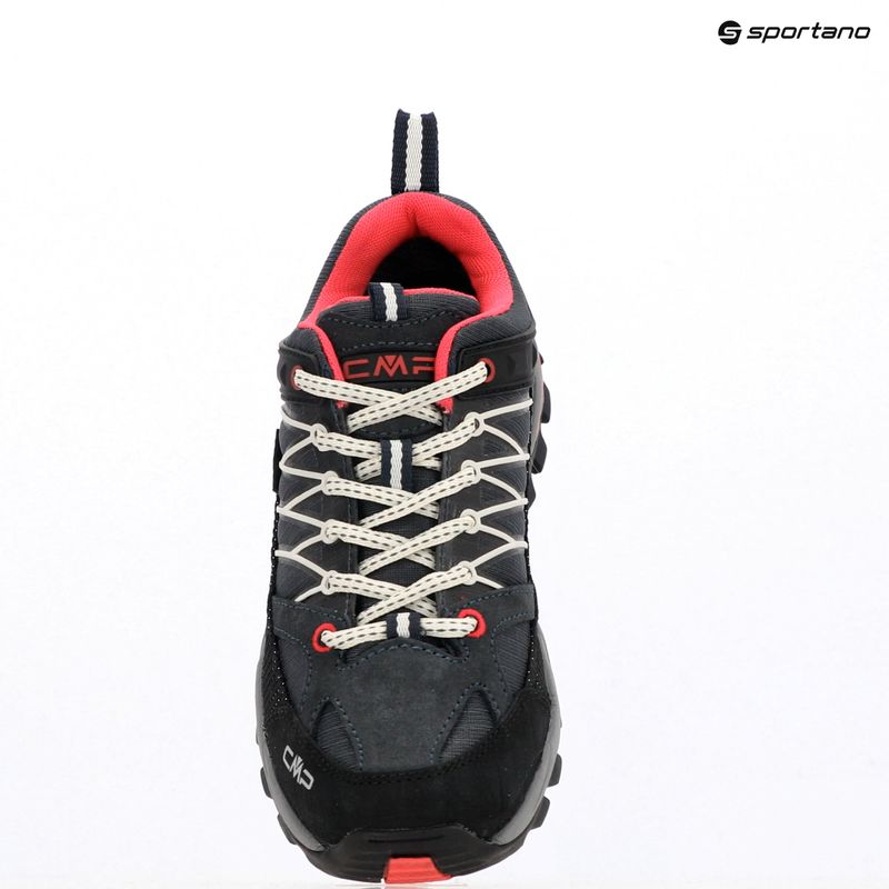 Women's trekking boots CMP Rigel Low Wp antracite/off white 11