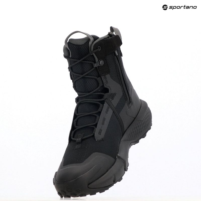 Men's tactical shoes Under Armour Charged Valsetz Zip black/black/jet gray 15