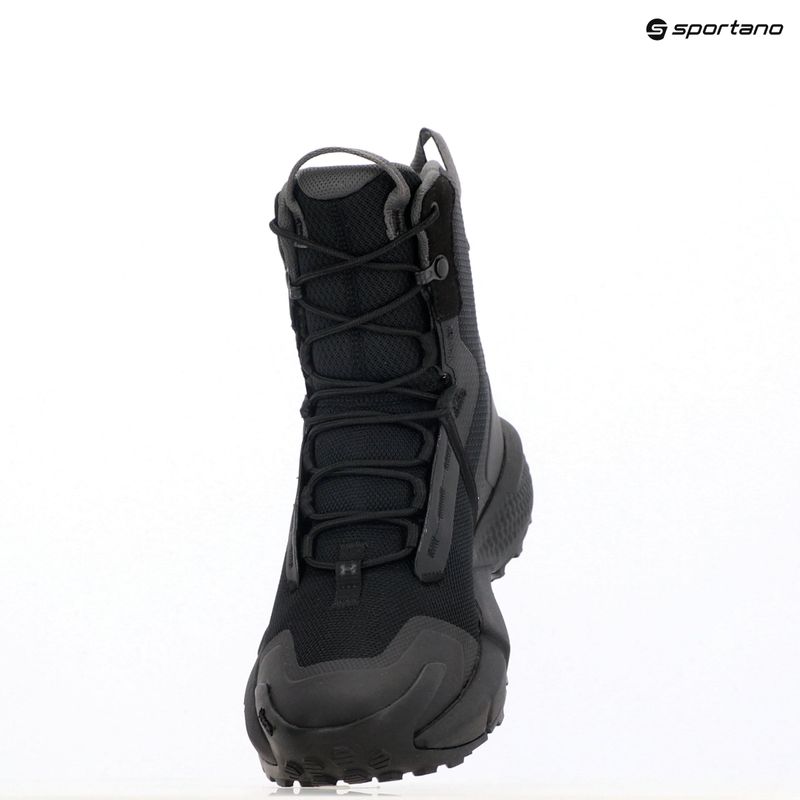 Women's tactical shoes Under Armour Charged Valsetz black/black/jet gray 15
