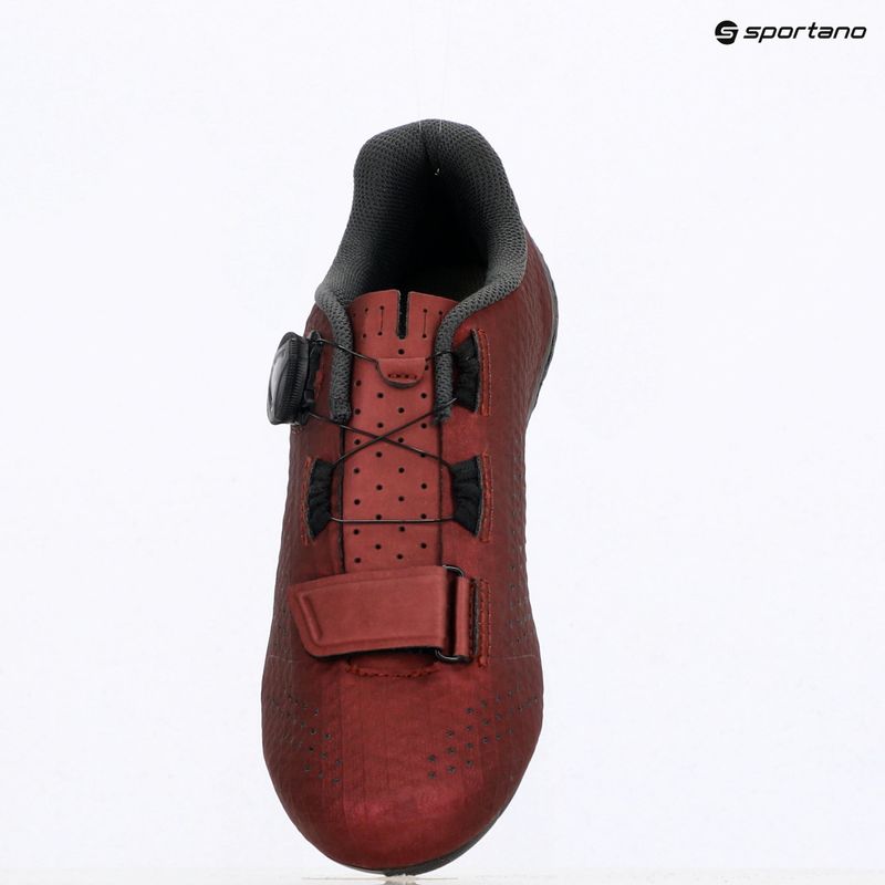 Women's road shoes Giro Cadet Carbon ano dark cherry 9