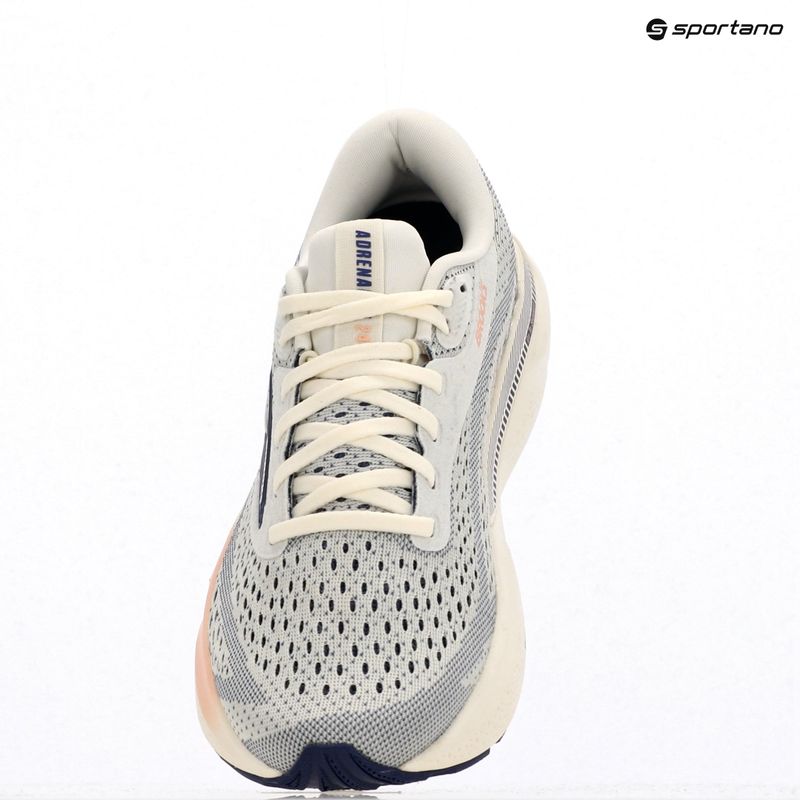 Women's running shoes Brooks Adrenaline GTS 24 grey/blue ribbon/peach 16