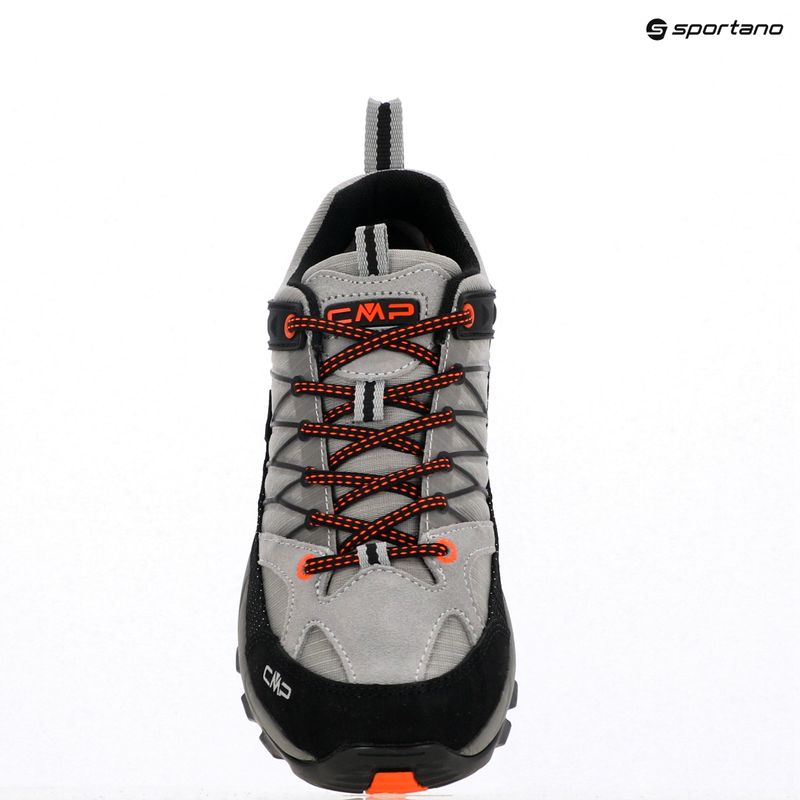 Men's trekking boots CMP Rigel Low Wp cemento/nero 11