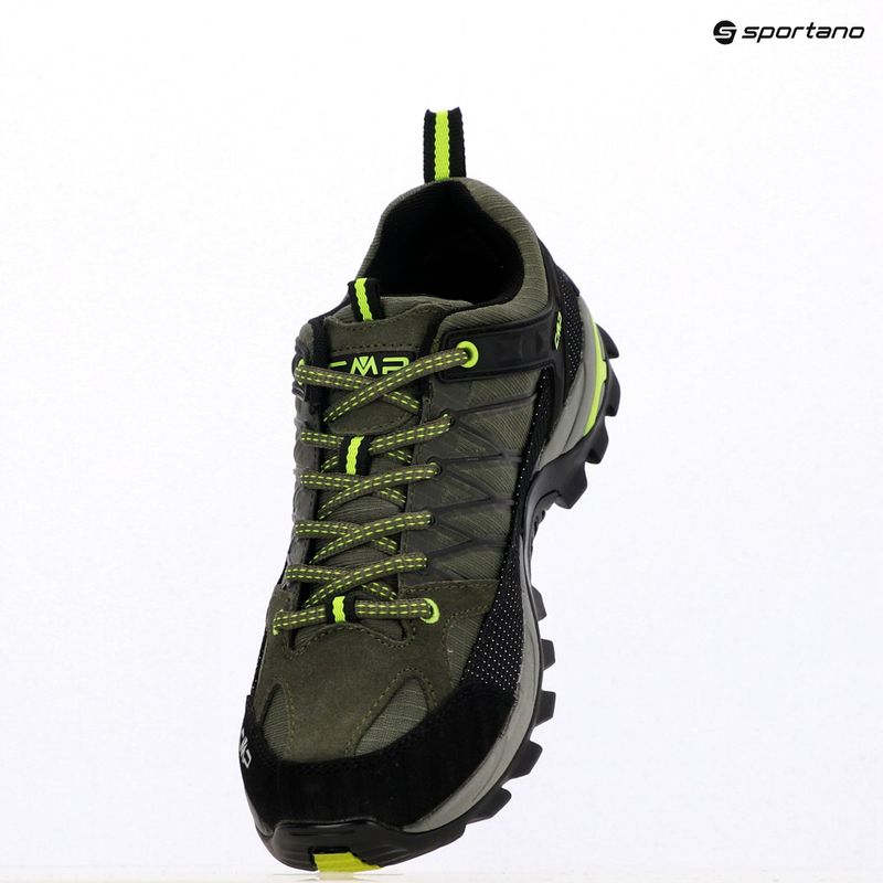 Men's CMP Rigel Low Wp jungle/yellow fluo trekking boots 13