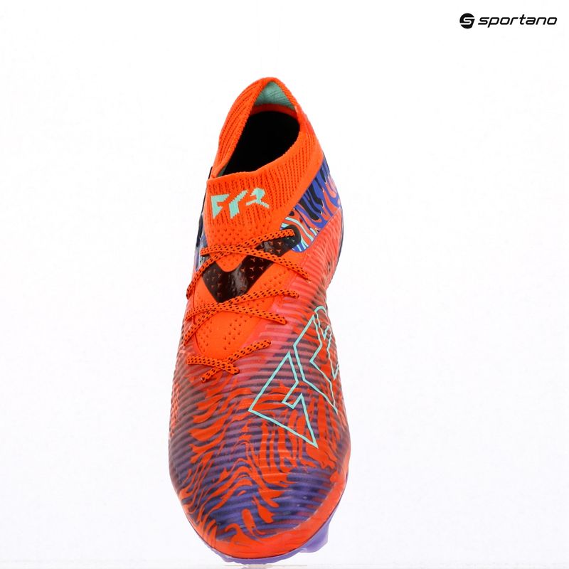Men's football shoes PUMA Future 8 Ultimate Creativity FG orange poppy/dark amethyst/electric peppermint/black 14