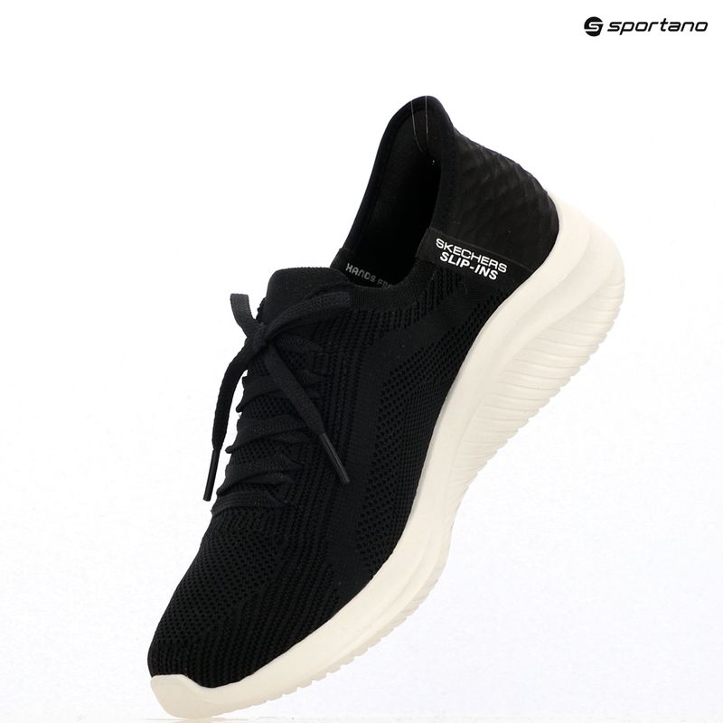 Women's SKECHERS Ultra Flex 3.0 Brilliant Path black/white shoes 16