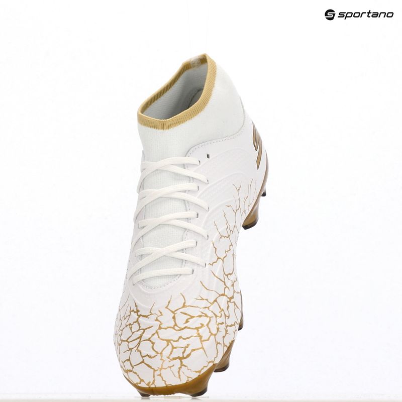 Men's football boots SKECHERS Razor 1.5 Academy FG white/gold 9