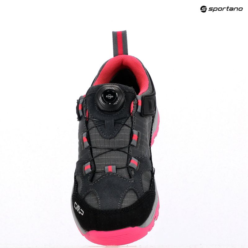 CMP Kiruna Fitgo grey/fuxia children's trekking boots 14