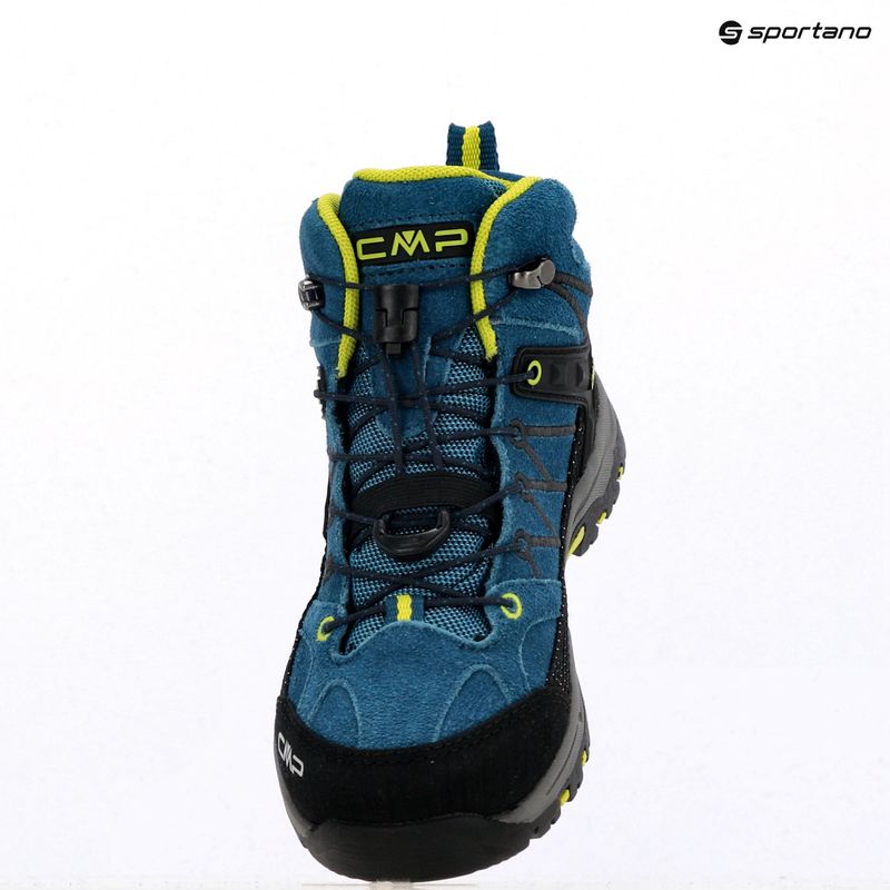 CMP Rigel Mid Wp deep lake/acido children's trekking boots 15