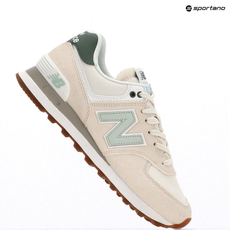 Women's shoes New Balance 574's V2 sea salt WL574CGR 9