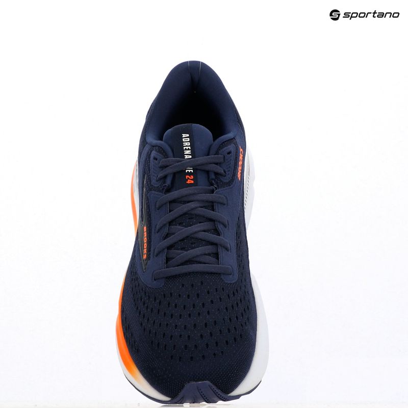 Men's running shoes Brooks Adrenaline GTS 24 peacoat/orange /white 16