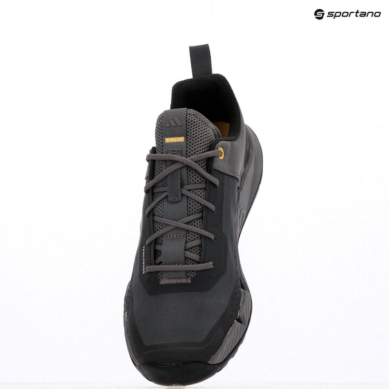 Men's adidas FIVE TEN Trailcross LT platform cycling shoes charcoal/putty grey/oat 20
