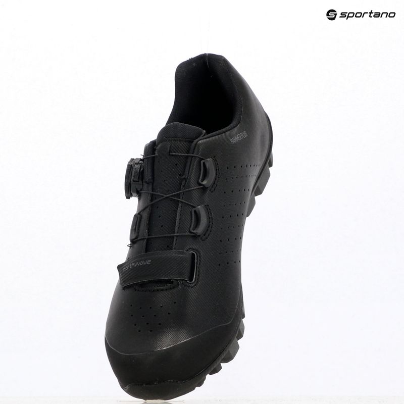 Men's MTB cycling shoes Northwave Hammer Plus Wide black/dark grey 5