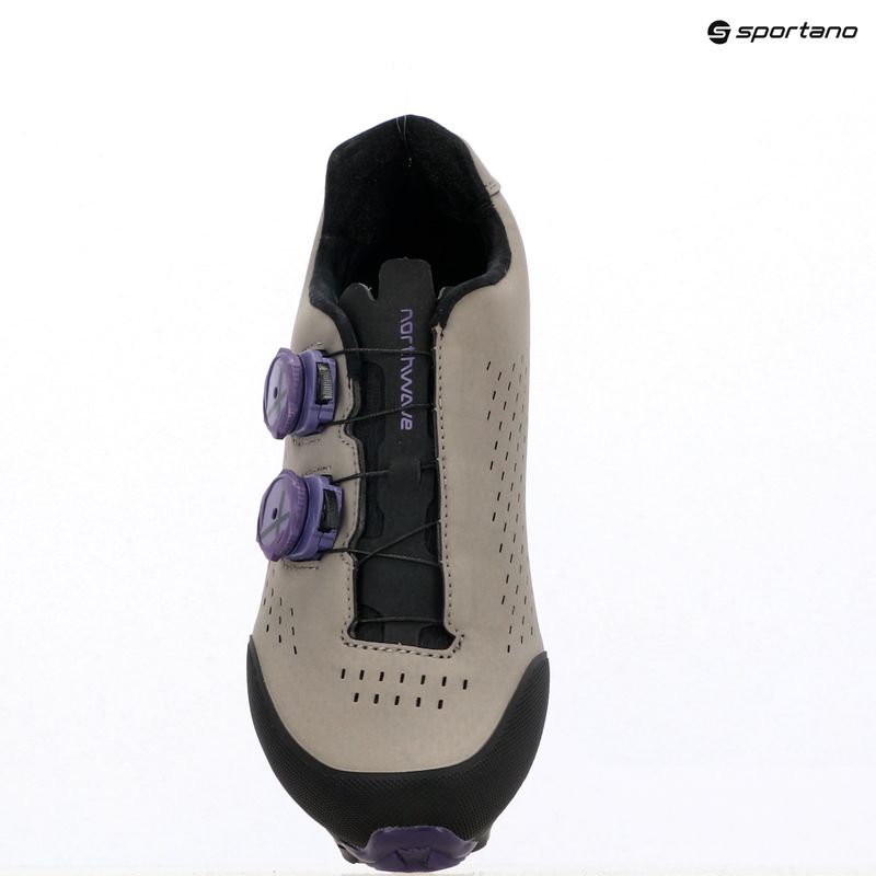 Men's MTB cycling shoes Northwave Rebel 3 sand/dark purple 9
