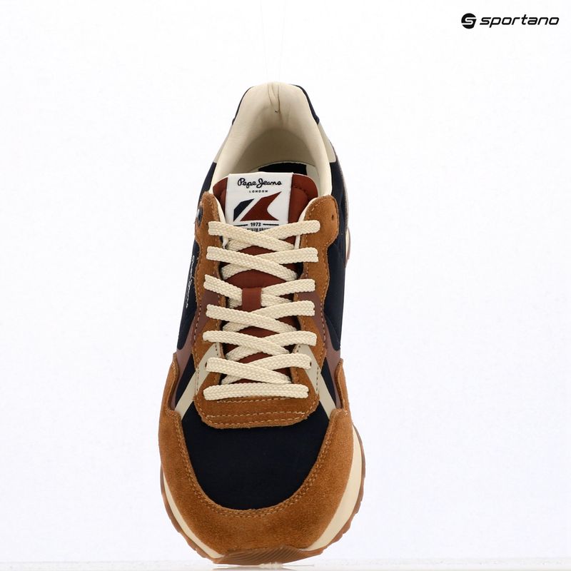 Men's shoes Pepe Jeans Brit Cover cognac brown 11